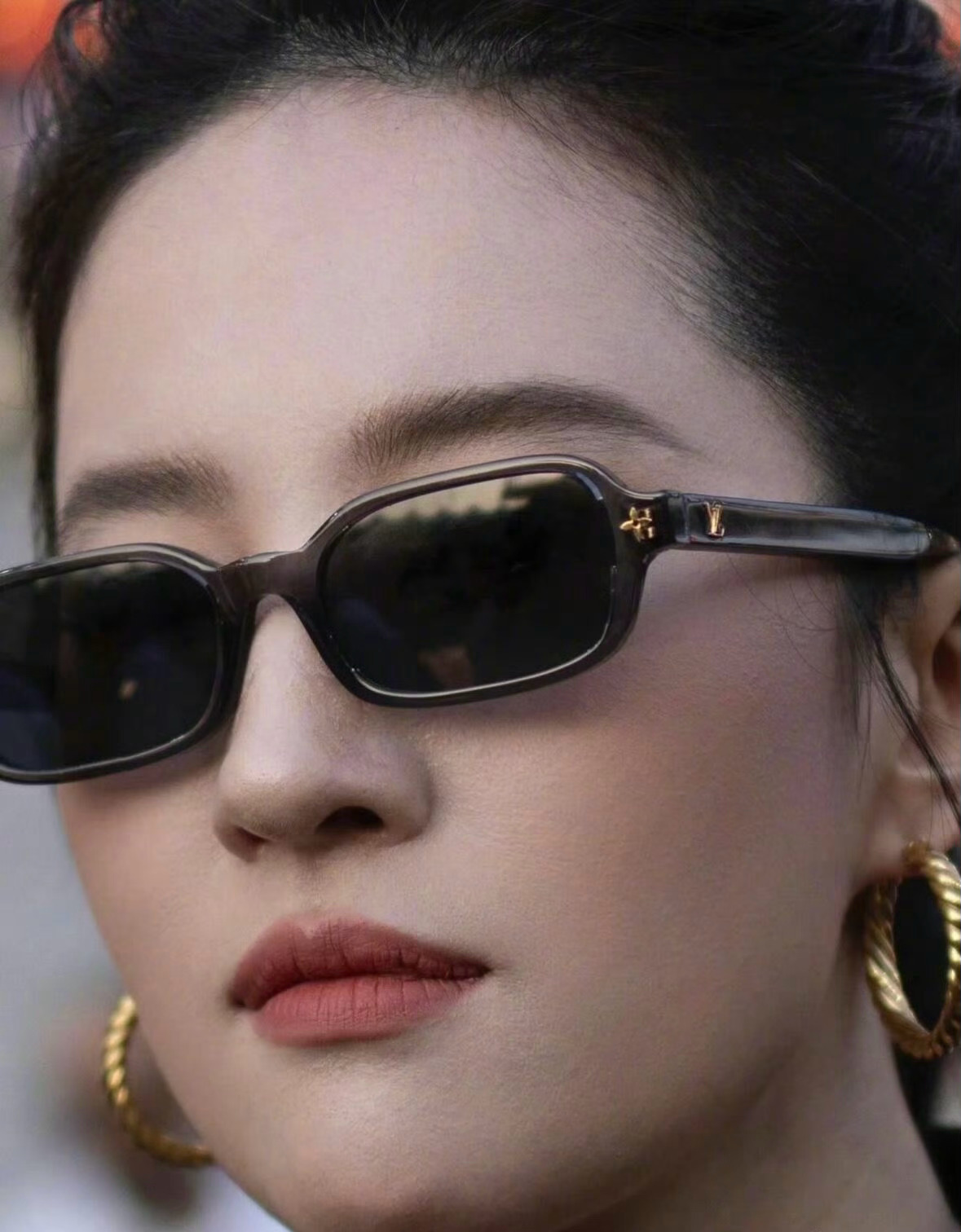 刘亦菲这生图什么水平？刘亦菲面部平整度