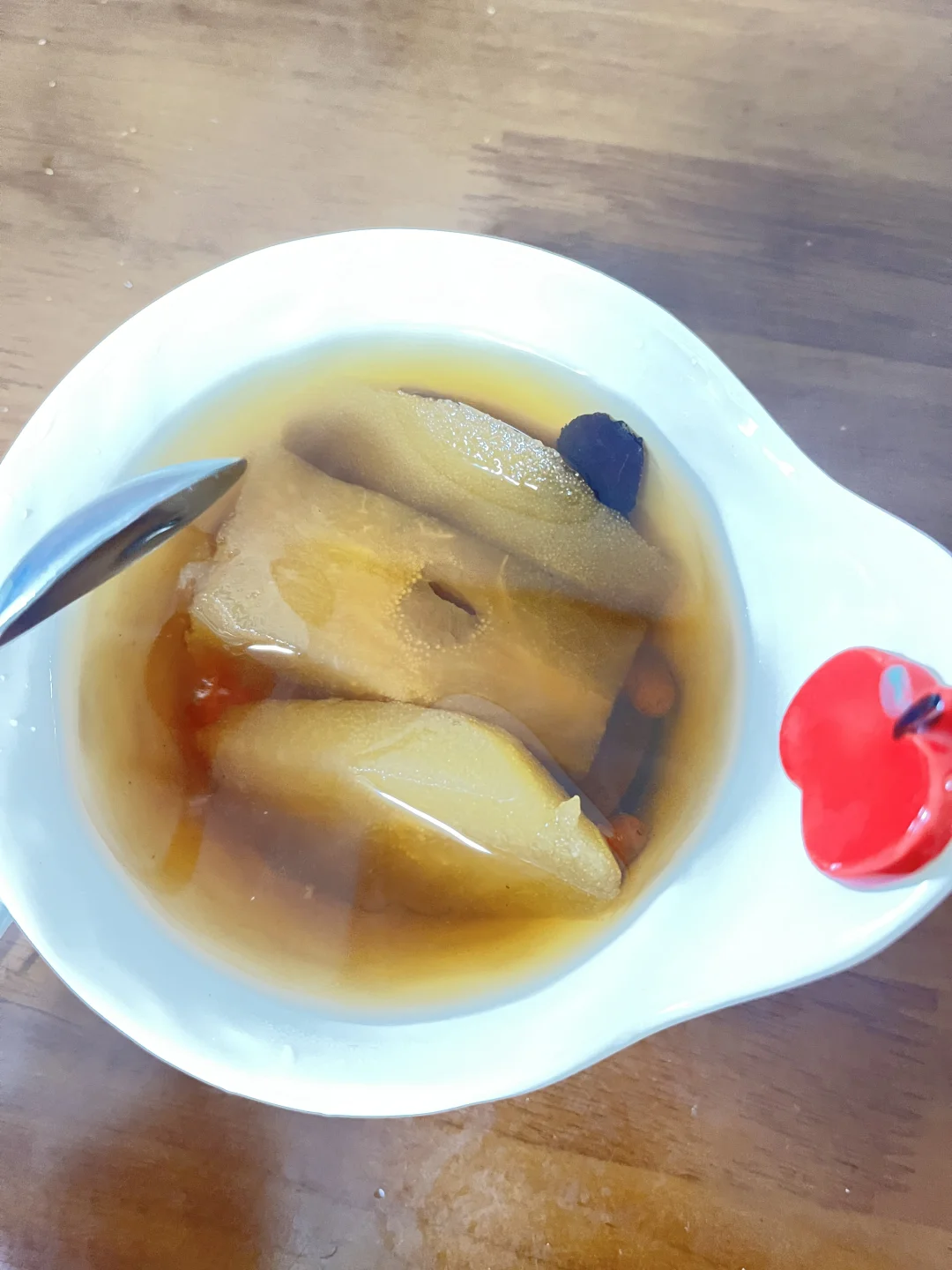 来一碗蒸苹果祝你平安喜乐