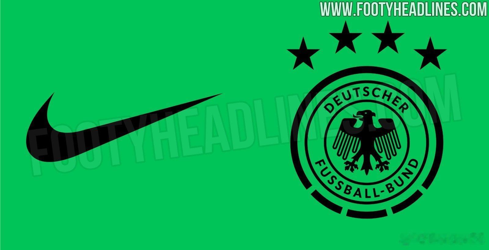 📸🇩🇪德國國家隊隊首款Nike客場球衣將採用綠色和黑色配色，將於2027年