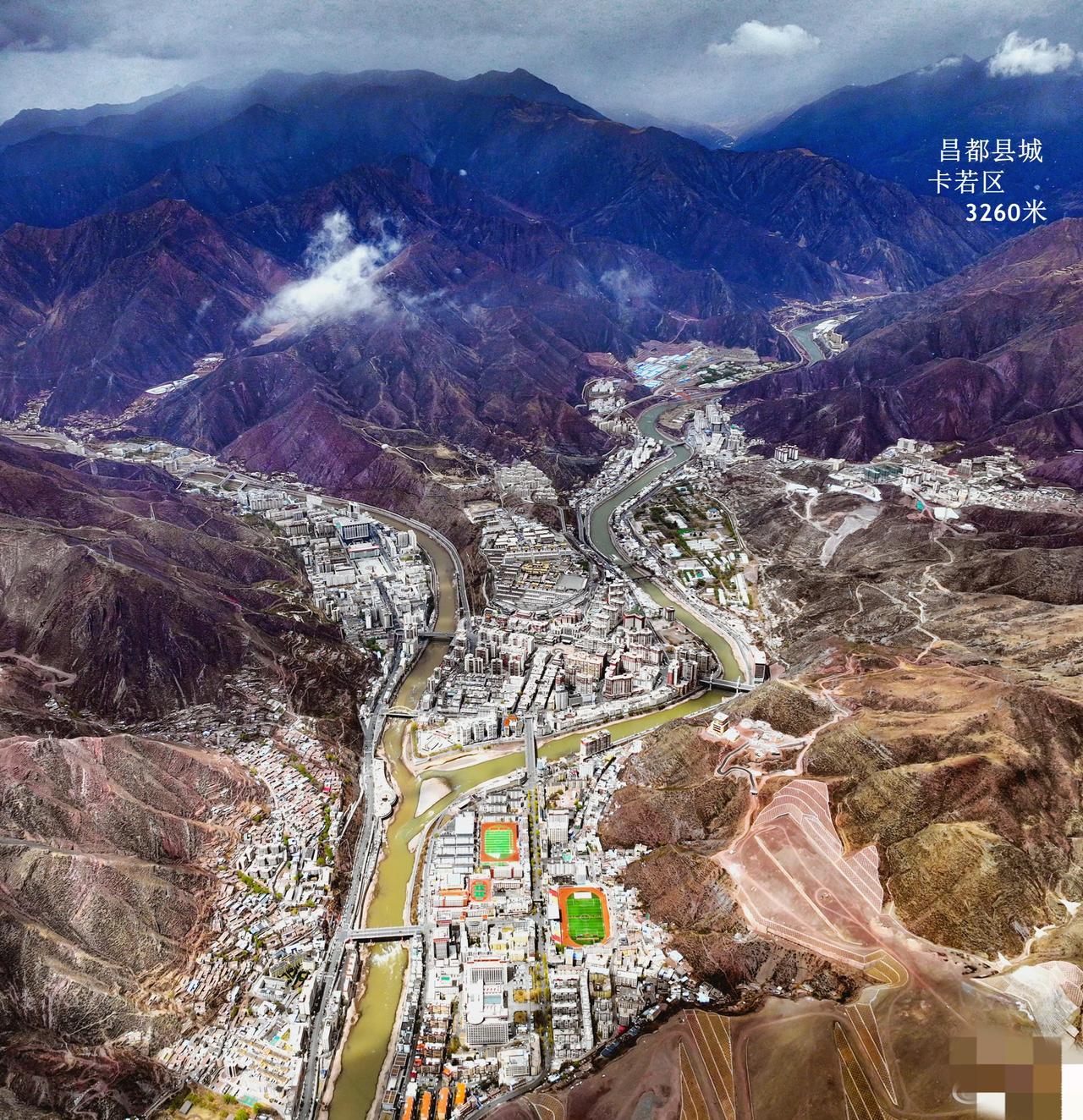 昌都高清航拍图