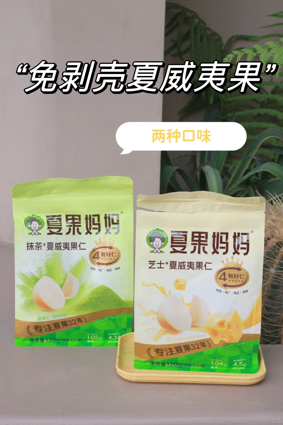 免剥壳的夏威夷果仁｜家里孩子很爱
