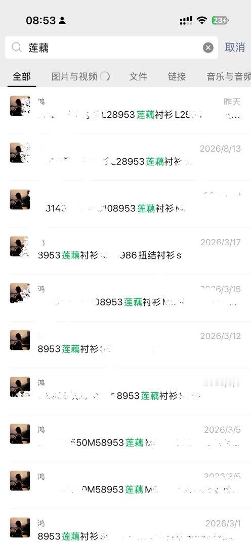 这个衬衫的袖子是藕节袖，就是一节一节的，所以它的仓库简称叫L28953藕节袖衬衫