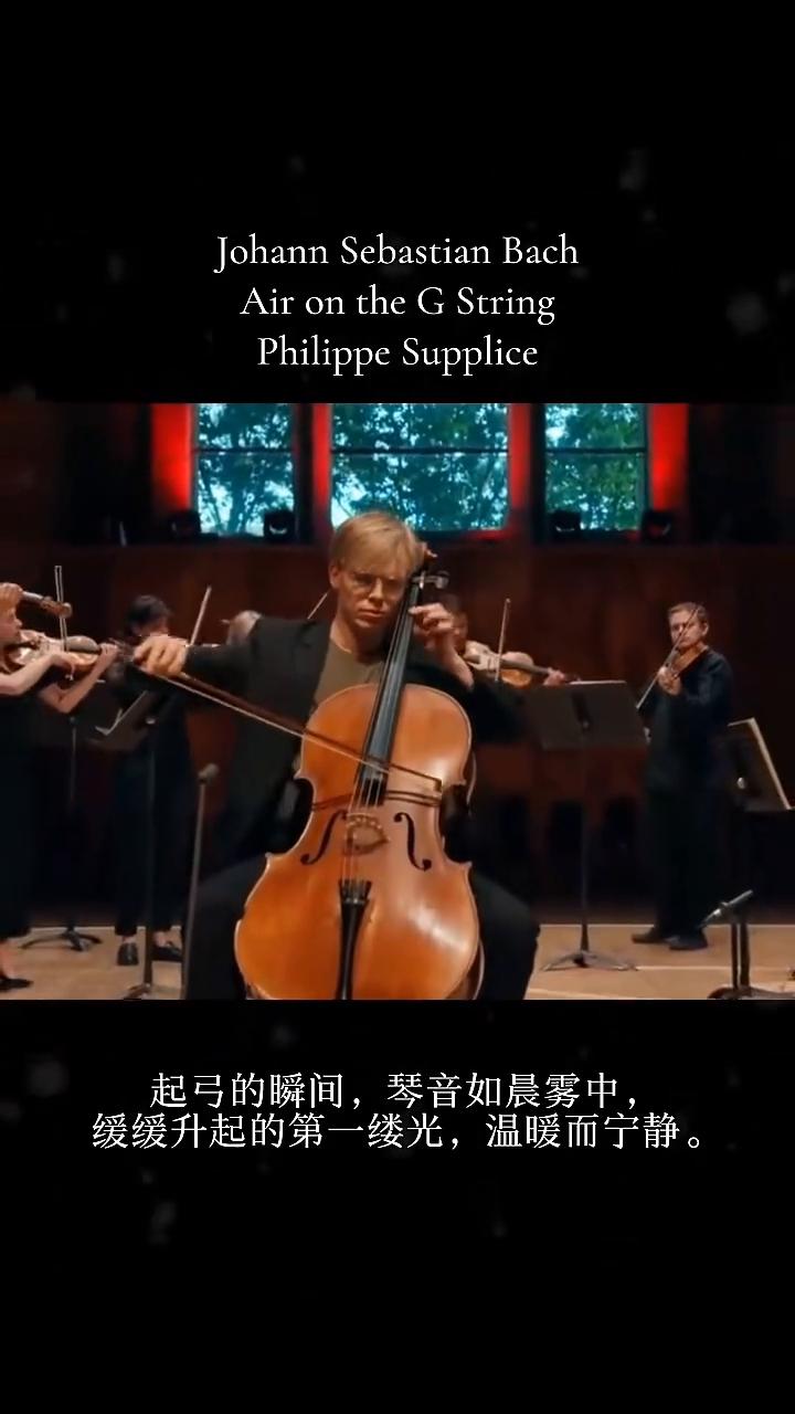Philippe Supplice。
这首作品原为巴赫D大调第三管弦乐组曲，Jo