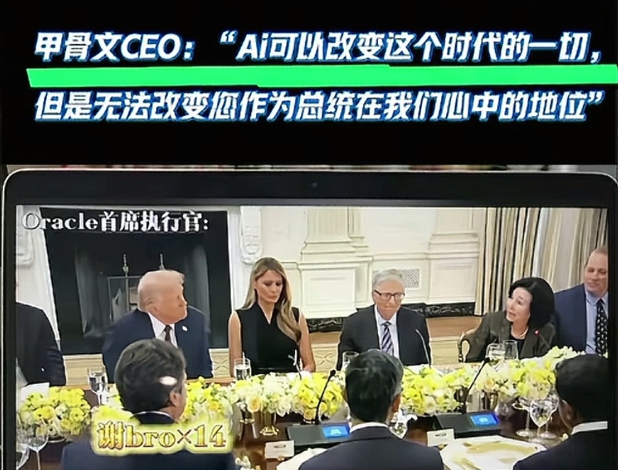 甲骨文的ceo在开大会的时候说，ai可以改变这个时代的一切，但是无法改变您作为总