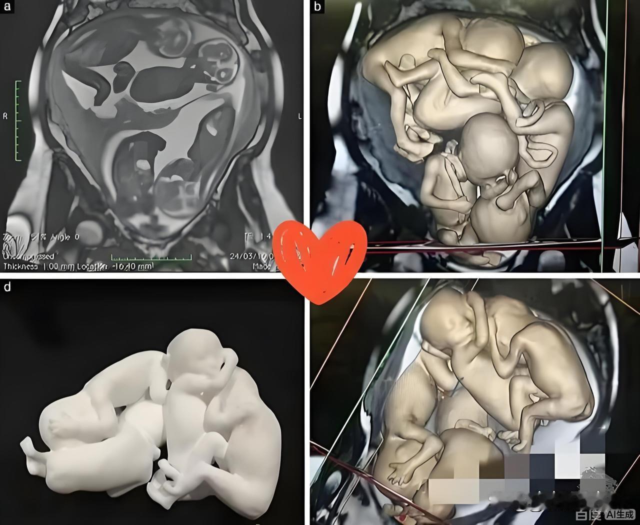 1胎变4胎！30岁孕妇开盲盒式产检，第4胎竟让三宝宝陷生死劫？

我的天！辽宁一