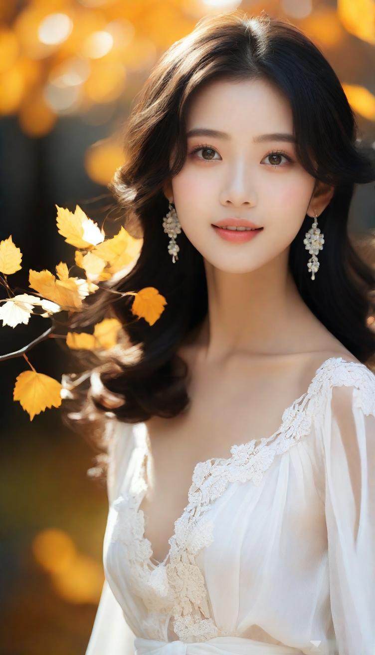 枫叶如丹燃秋色，霜降时节添锦绣。
枫叶如丹，舞动秋色之韵，
霜降时节，添锦绣于大