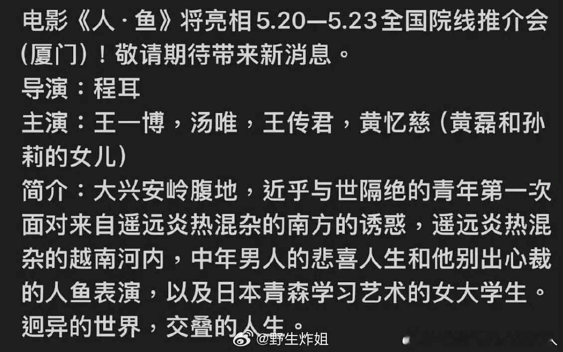 王一博人鱼和肖战得闲谨制一起亮相推介会王一博肖战一起亮相推介会王一博《人鱼》和肖