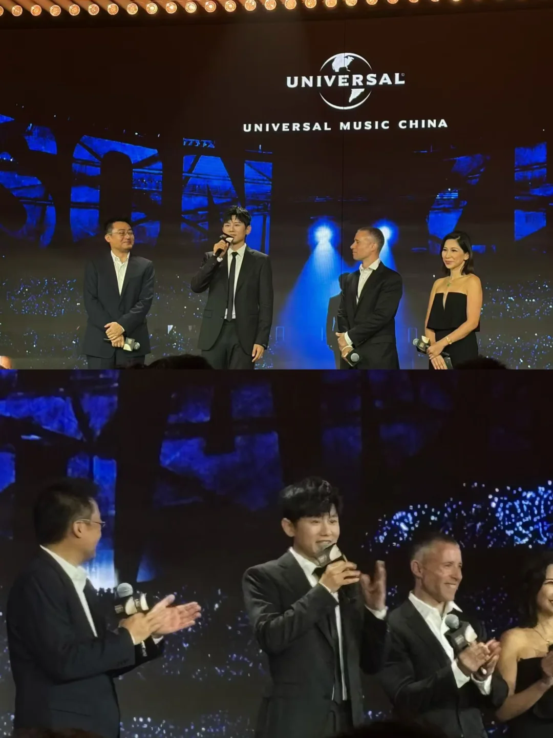 顶流歌手张杰与环球音乐正式达成战略合作👏👏