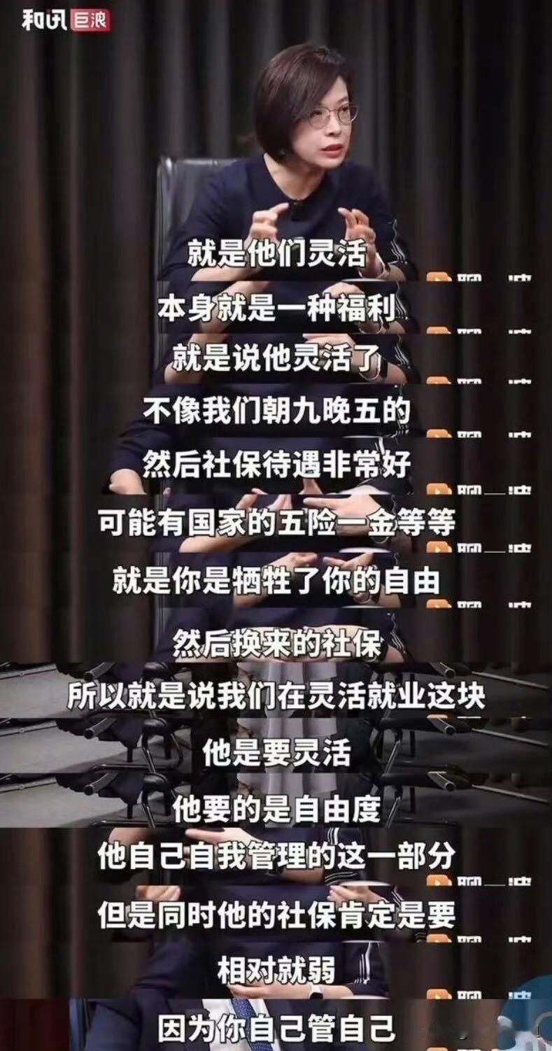 针对北大国发院副院长因“灵活就业本身就是一种福利”的言论，网络大V胡锡进公开发文