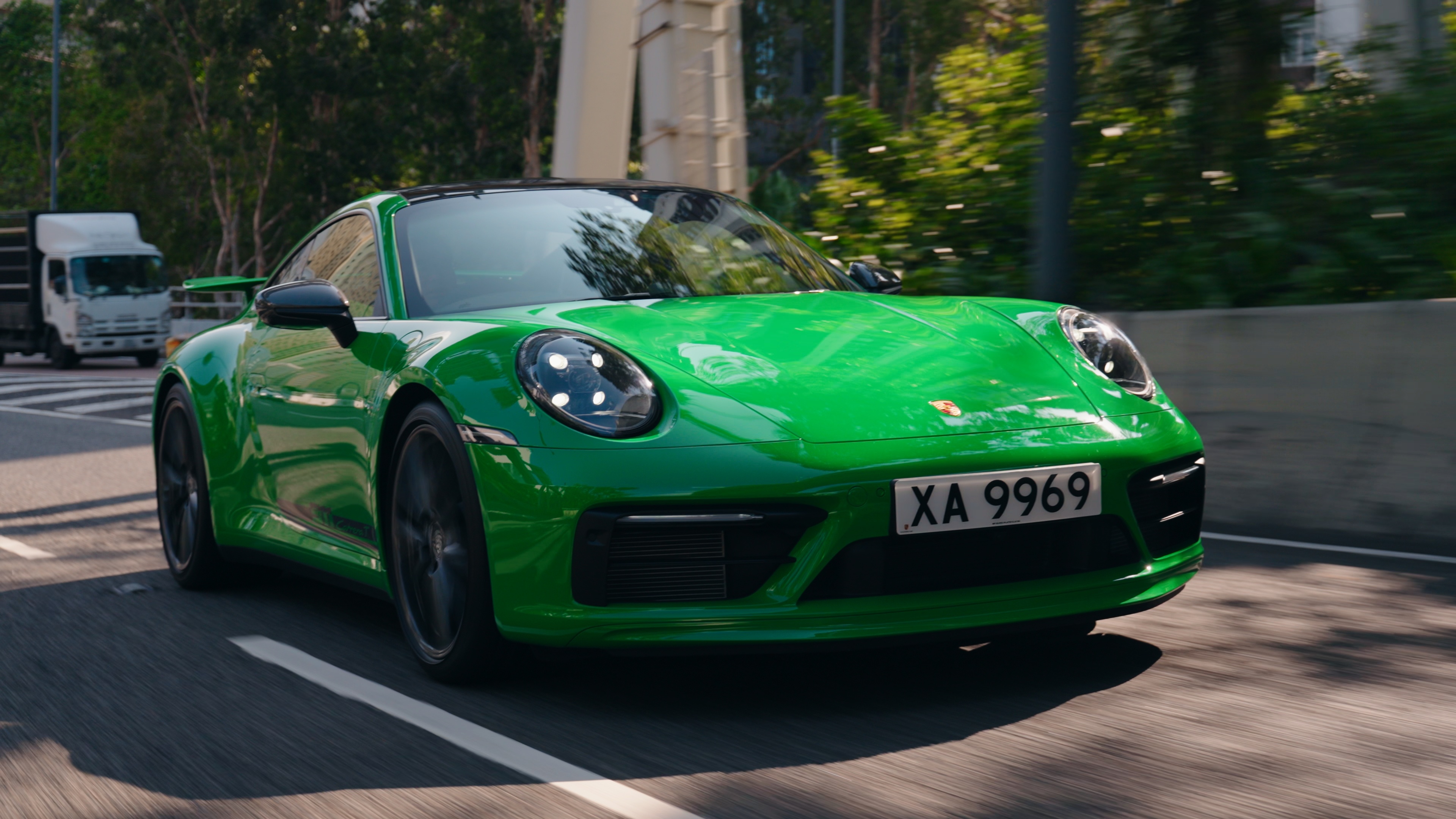 这个绿色是真养眼全民拍车保时捷911好多车anycar ​​​