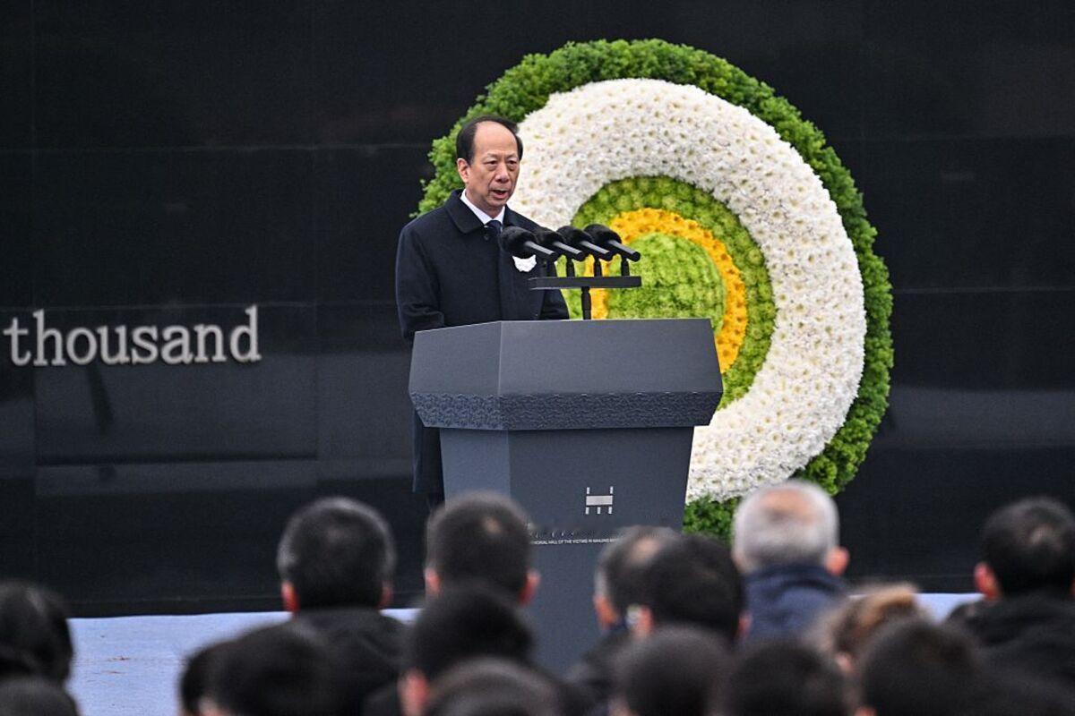 中国在屠杀纪念馆警告日本军国主义