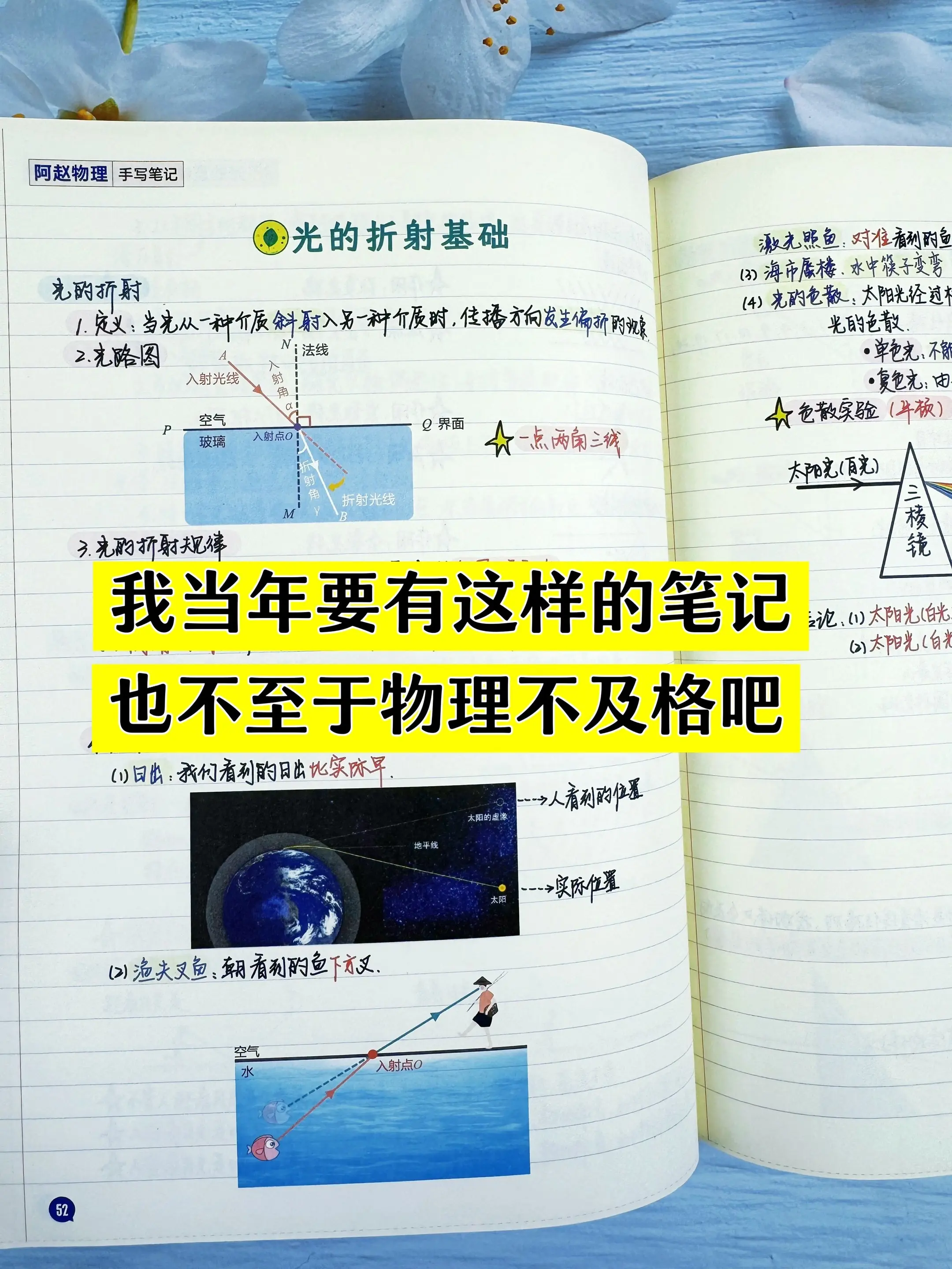 女儿说这本手写笔记简直是我学习物理救星！一套真正解决孩子初中物理学习问...