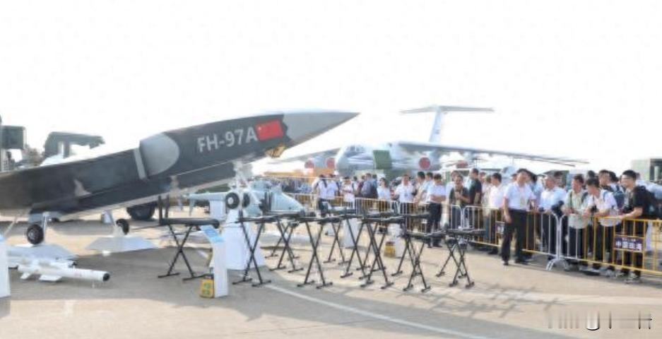 中国目前公布的大型无人机中一共有三种。
飞鸿97，可以担负无人僚机，攻击11察打