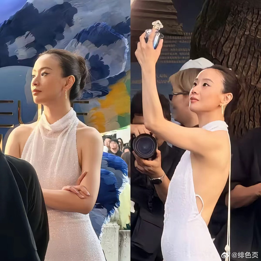 李梦虽说算不上绝顶漂亮，反倒透着独一份的动人韵味。有网友在乌镇戏剧节偶然撞见李梦