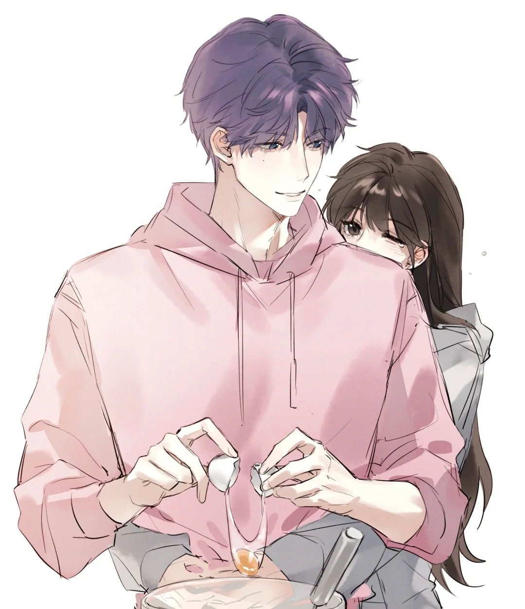 做饭做饭🍳一款粉色人夫鱼来为您服务~[馋嘴]恋与深空 祁煜 ​​​