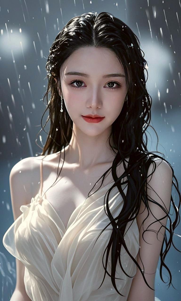 AI雨中佳人