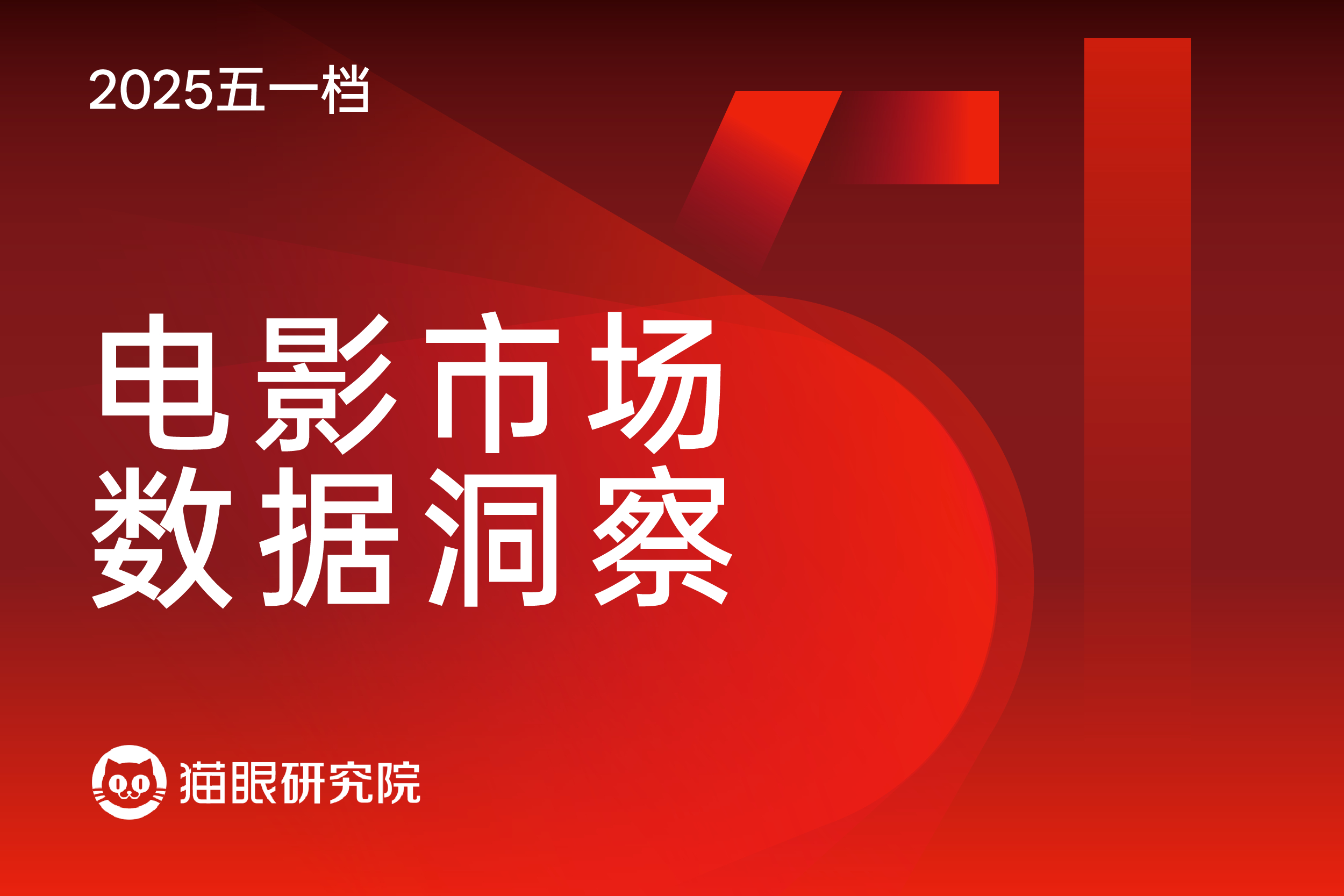 猫眼研究院发布2025五一档数据洞察 数据显示，2025五一档票房7.47亿，同