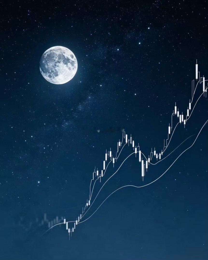 周日夜色静好，暂别盘中思绪🌙 养精蓄锐调好状态，明日周一准时开盘，愿下周行情一