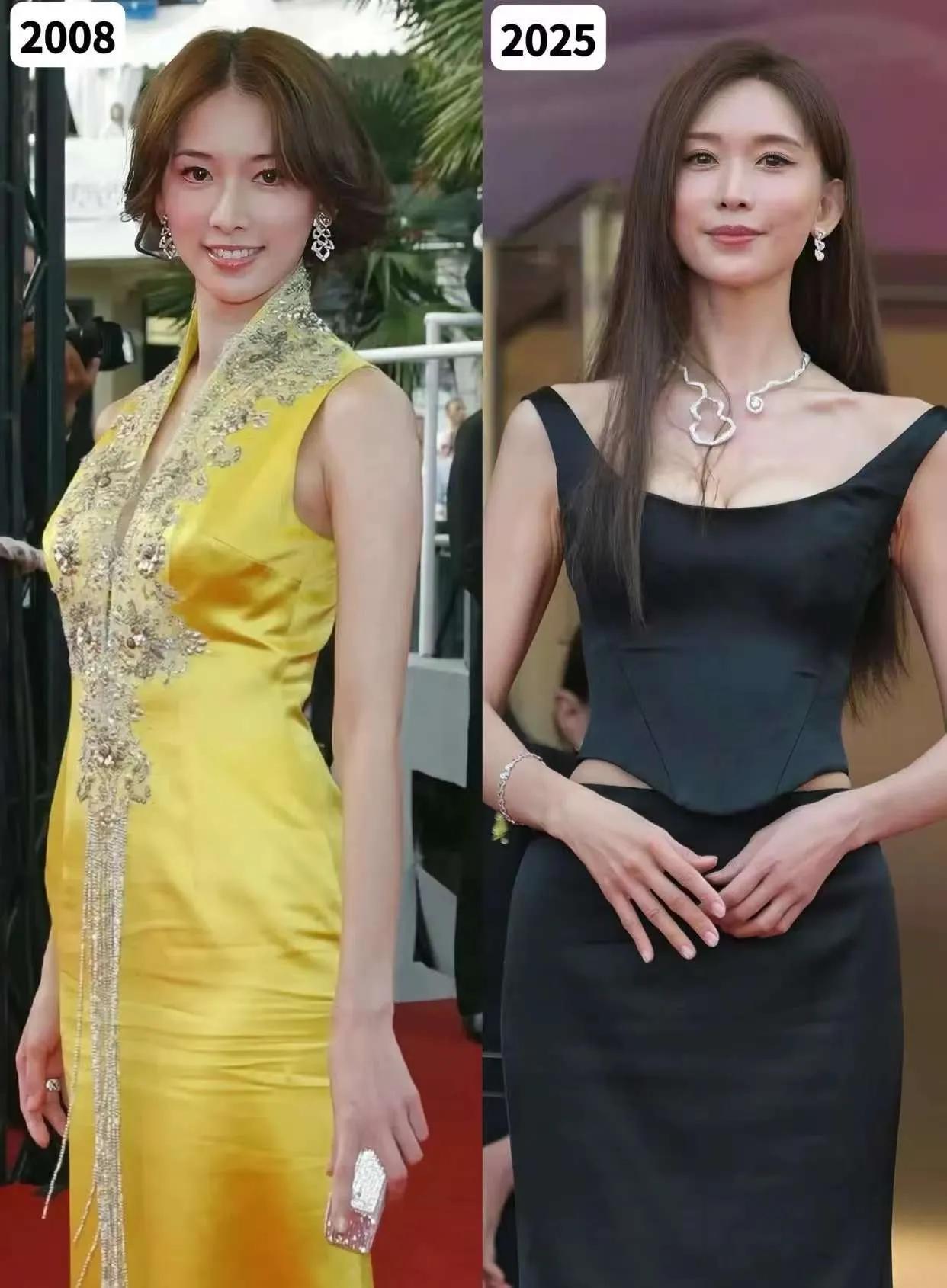 志玲姐姐也老了！
已经51岁的林志玲最近参加了戛纳电影节，
这次林志玲依旧是戛纳