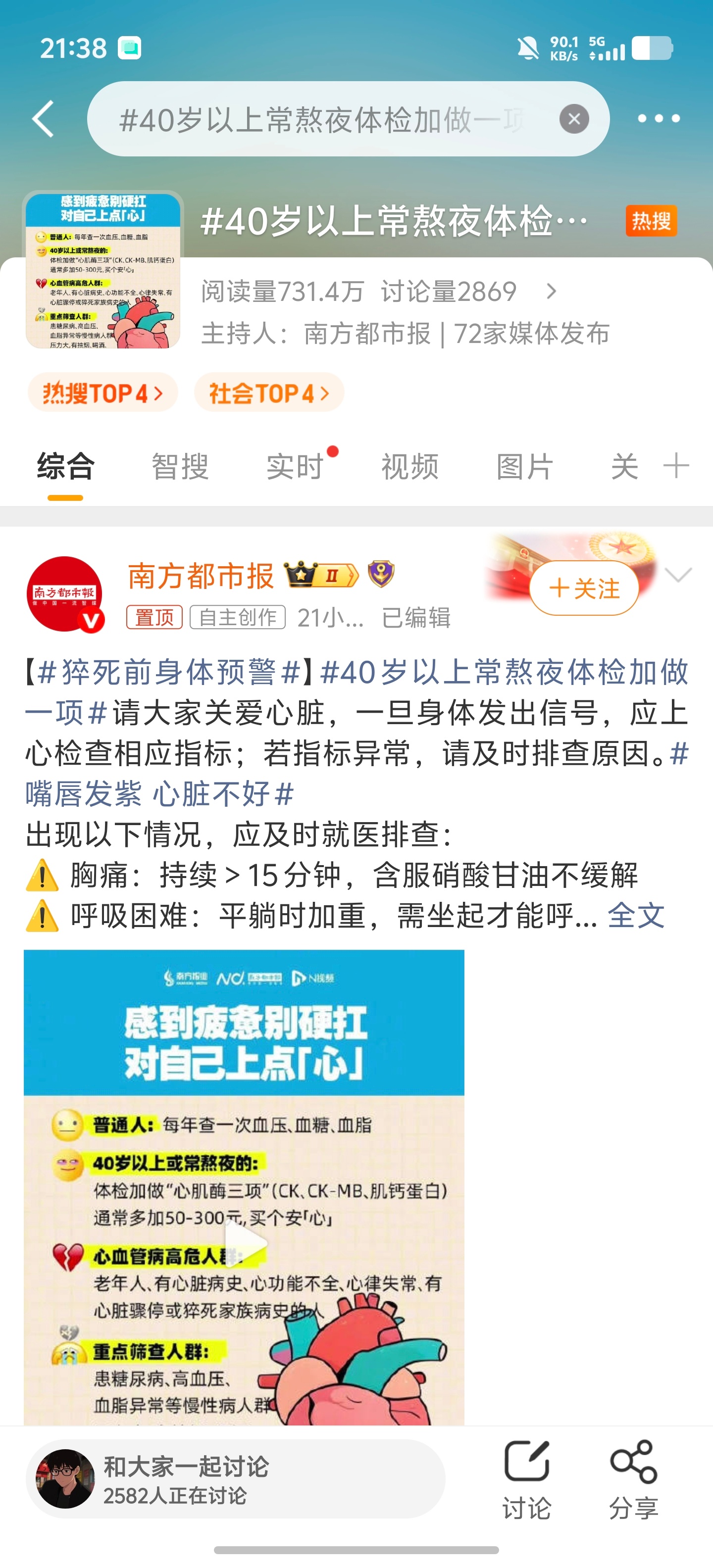 40岁以上常熬夜体检加做一项我的体检结果昨天出来，没啥太大问题，就是尿蛋白有点可