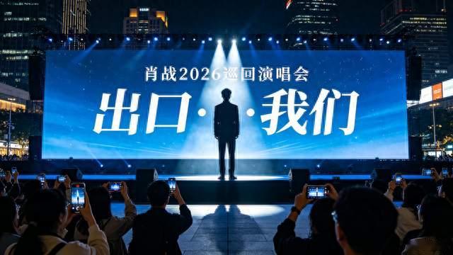 肖战2026巡回演唱会正式官宣！出道十年迎来个人巡演