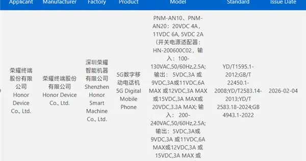 榮耀Magic V6獲3C認證：配折疊屏史上最大電池+120W快充！