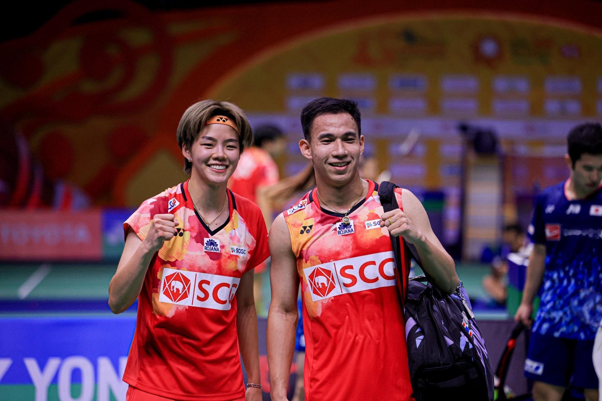 德差波/沙西丽🇹🇭 21-12、21-18 🇲🇾陈堂杰/杜依蔚🔥德沙?