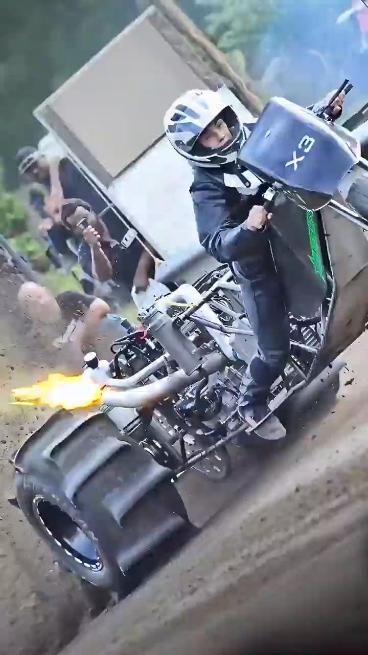 1500HP Top Fuel Dirt Trike！Wild Thing 2.