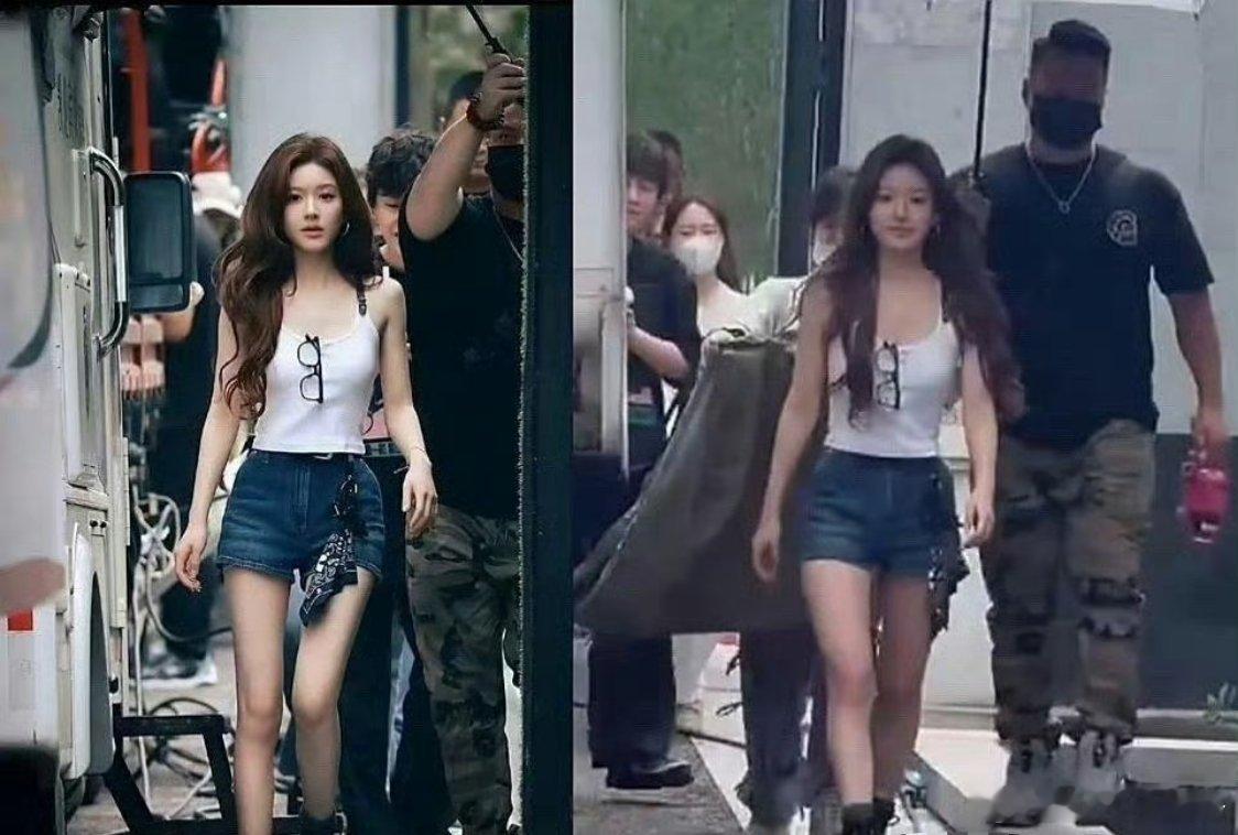 赵露思精修和生图的区别 站姐辛苦了 