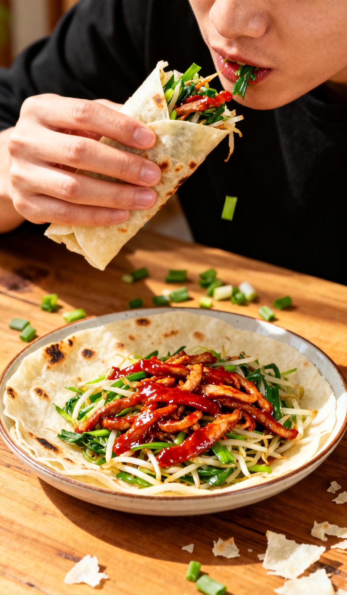 你家立春有哪些独特习俗? 必搞咬春仪式：现烙薄春饼卷炒合菜、酱肉丝，一口咬走冬寒