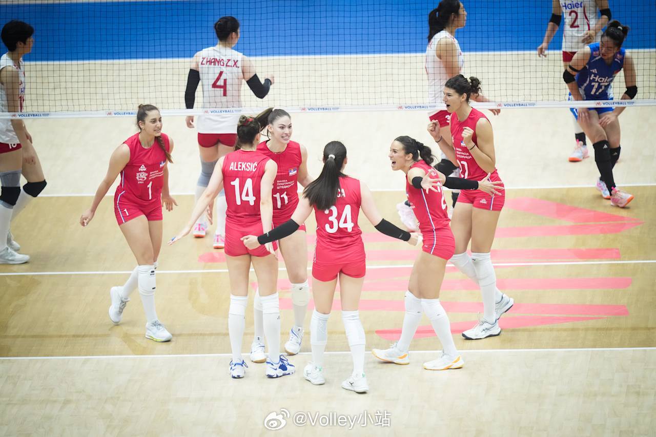 【塞尔维亚队技术统计】中国女排3比0塞尔维亚女排（25-21 25-21 25-