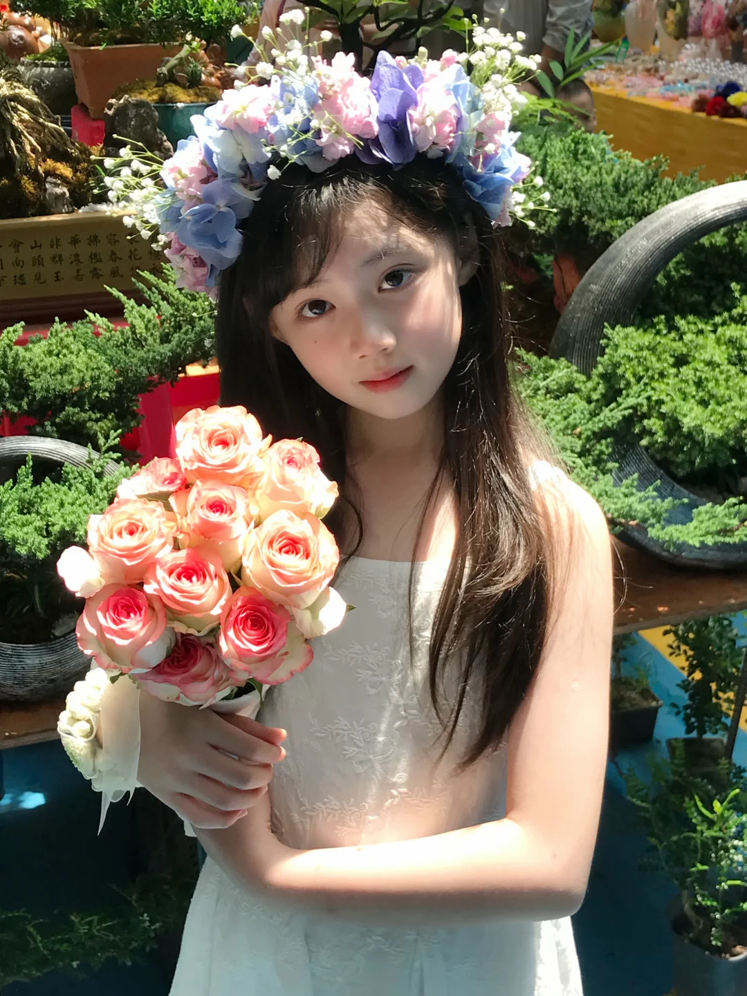 在云南拥有了属于自己的花环