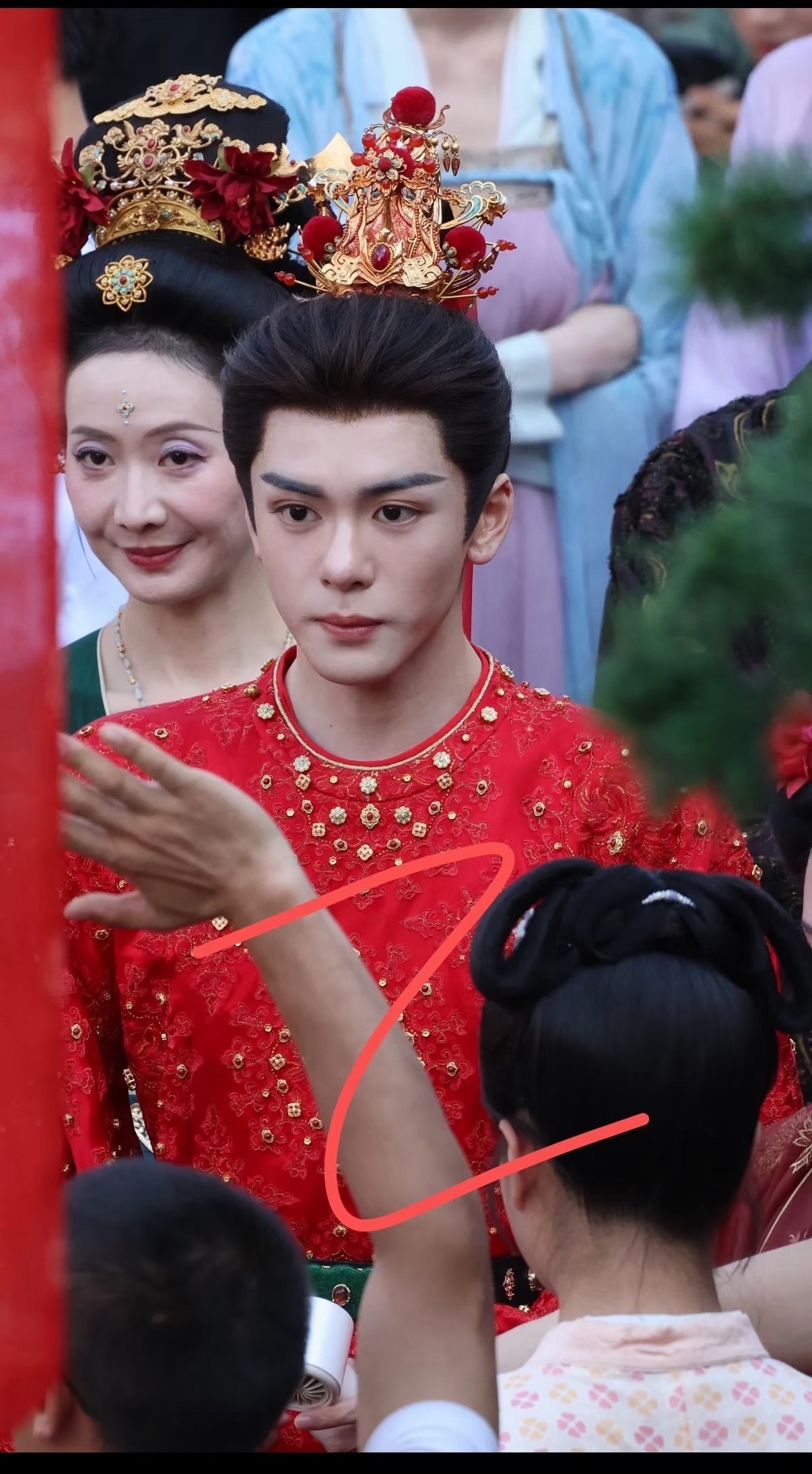 好俊俏的新郎官曾舜晞蔺承佑