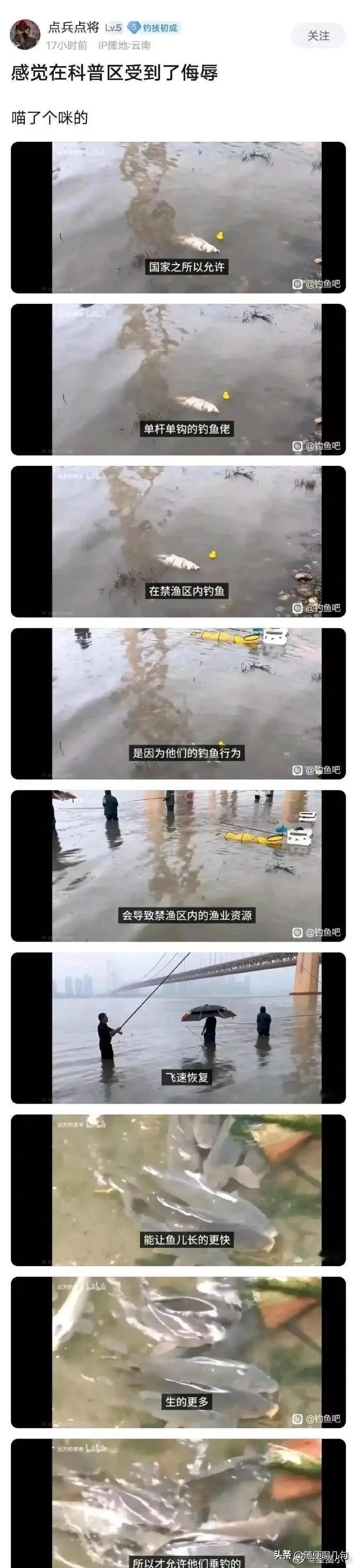 钓鱼佬：我xxxx！
感觉被侮辱了[捂脸]