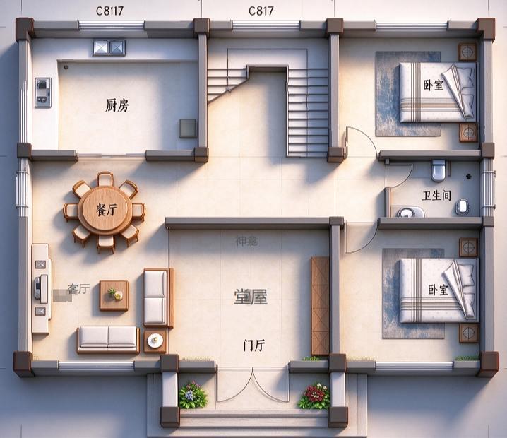 您还别说，挺别致呀。农村自建房 农村 农村自建别墅 设计 别墅
