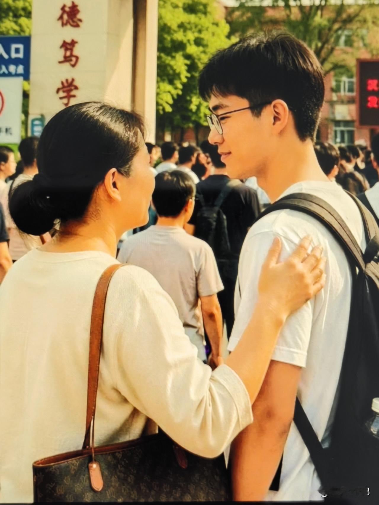这完全要尊重孩子的意愿，当好孩子的好后勤比什么都重要。