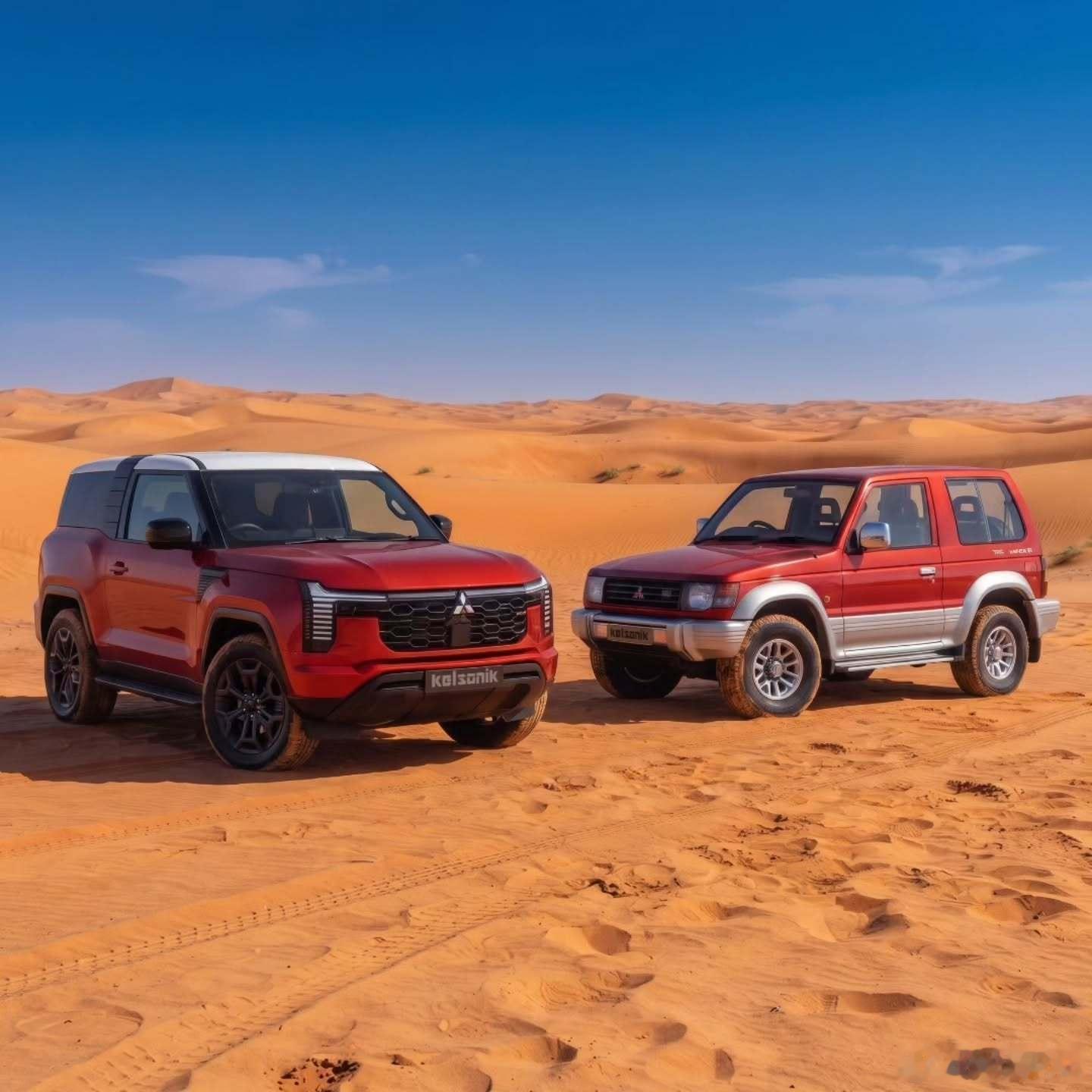 帕杰罗  全新帕杰罗三门版，手搓版。New Mitsubishi Pajero 