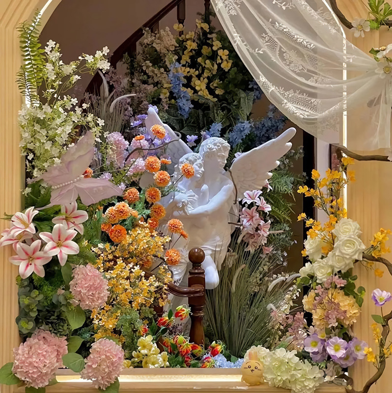 𝑾𝒆𝑪𝒉𝒂𝒕鲜花背景图 