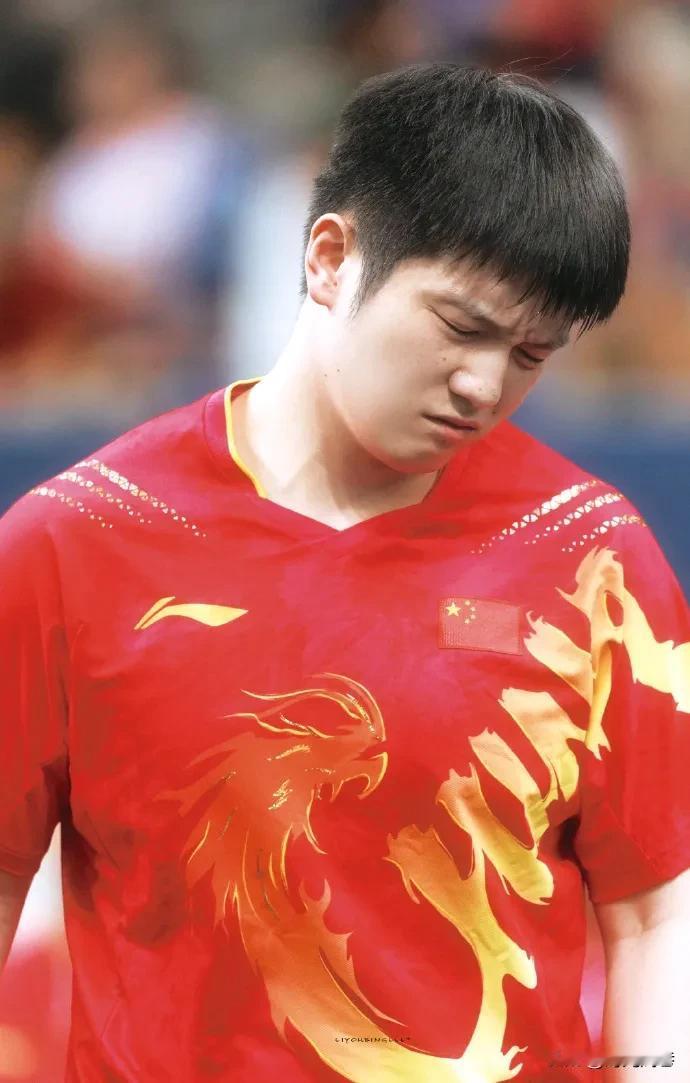 小胖樊振东赛场抓拍照，从沮丧到激情澎湃，霸气十足，到最后胜利时的微笑。这是一个挥