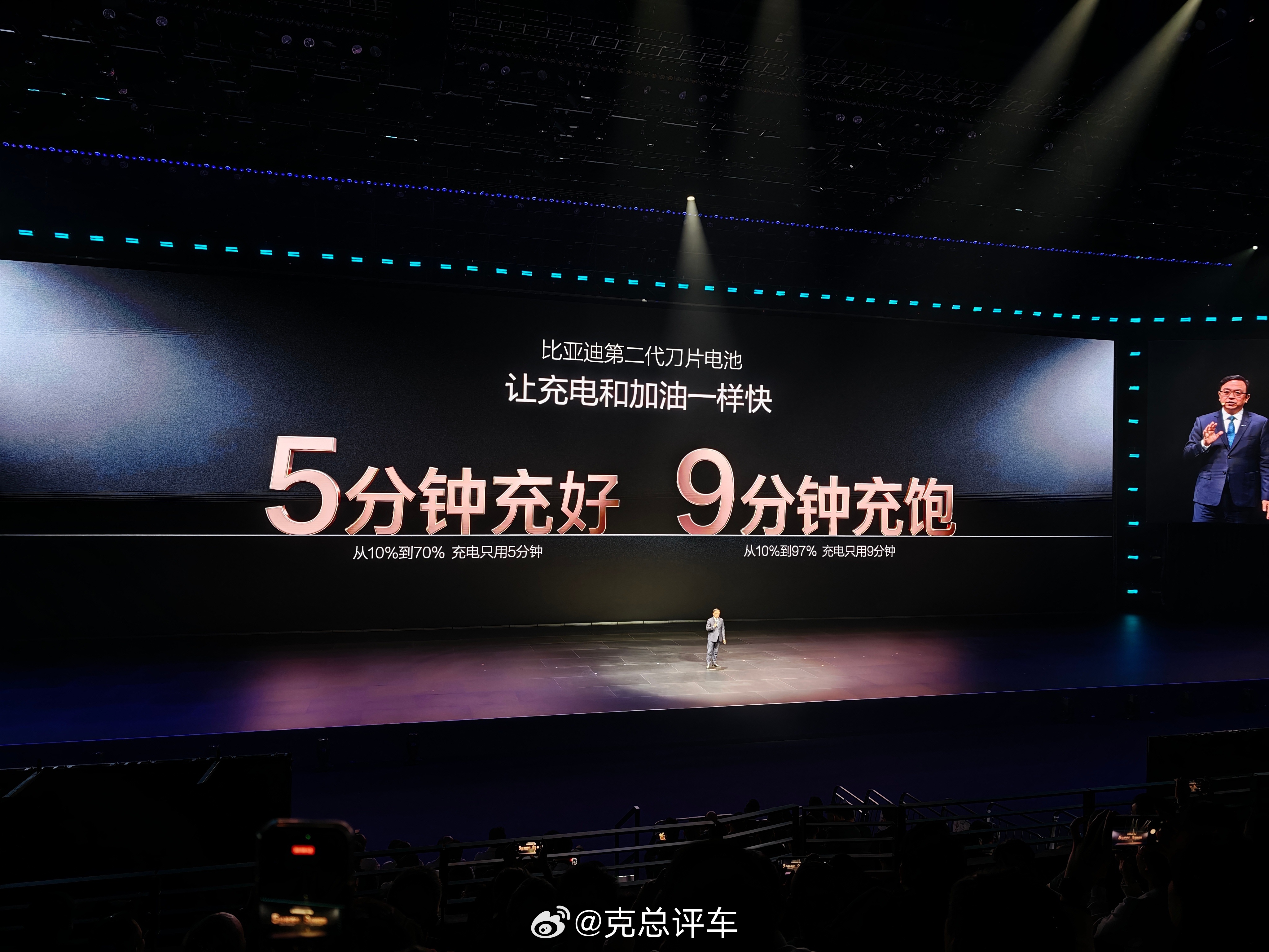 10%-70%5分钟充好！10-97% 9分钟充饱！王朝网：宋Ultra EV 