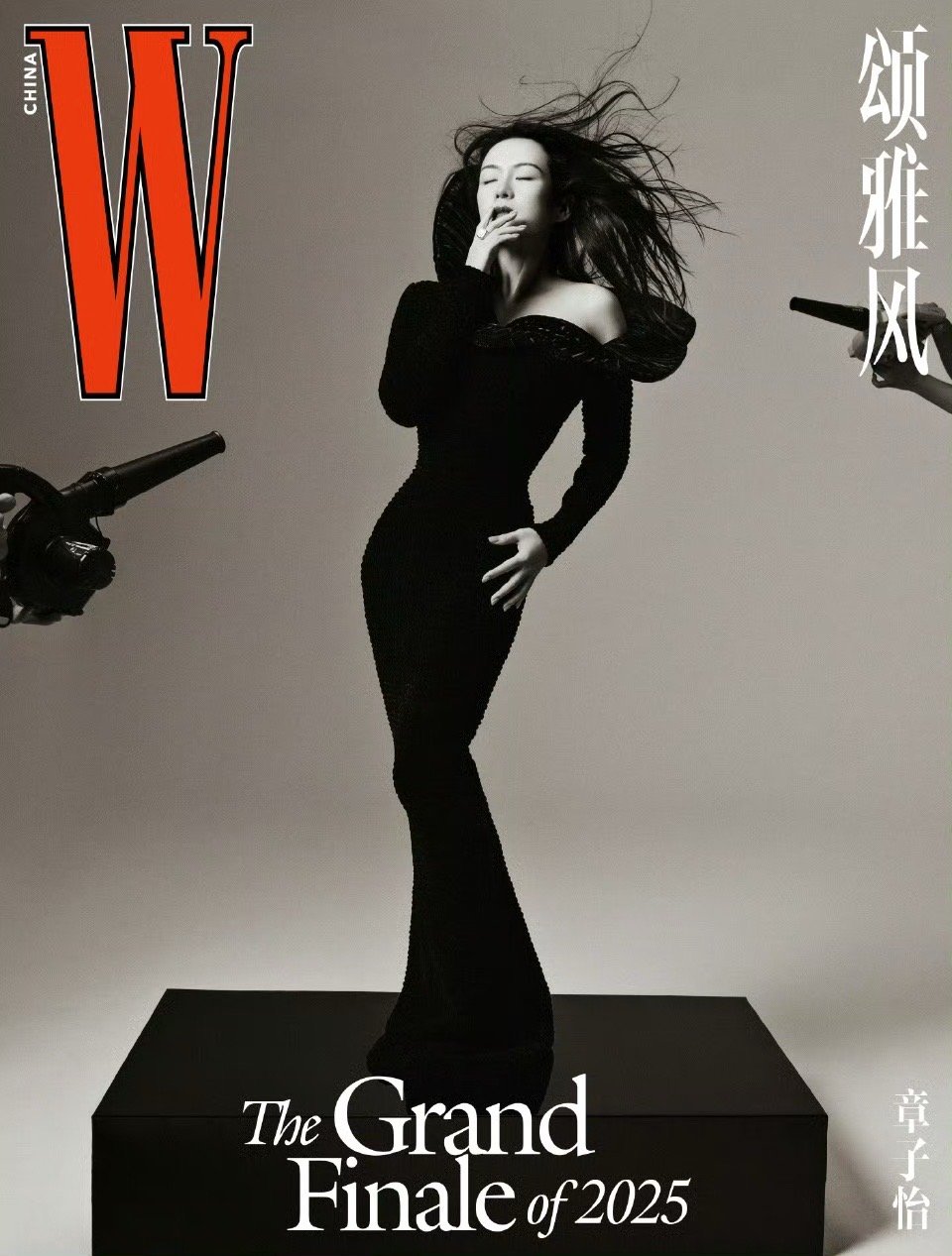 章子怡W中文版封面人物 章子怡登W中文版封面人物，从容诠释东方韵味～ 