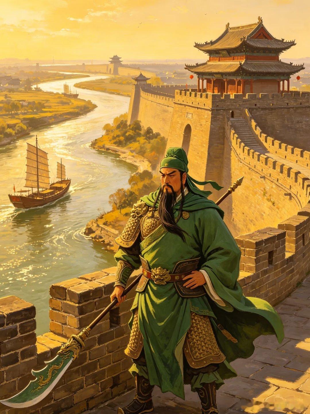 关羽，这位蜀汉的名将，倘若当时能多些隐忍，在打退于禁后便及时收手，蜀汉的命运或许