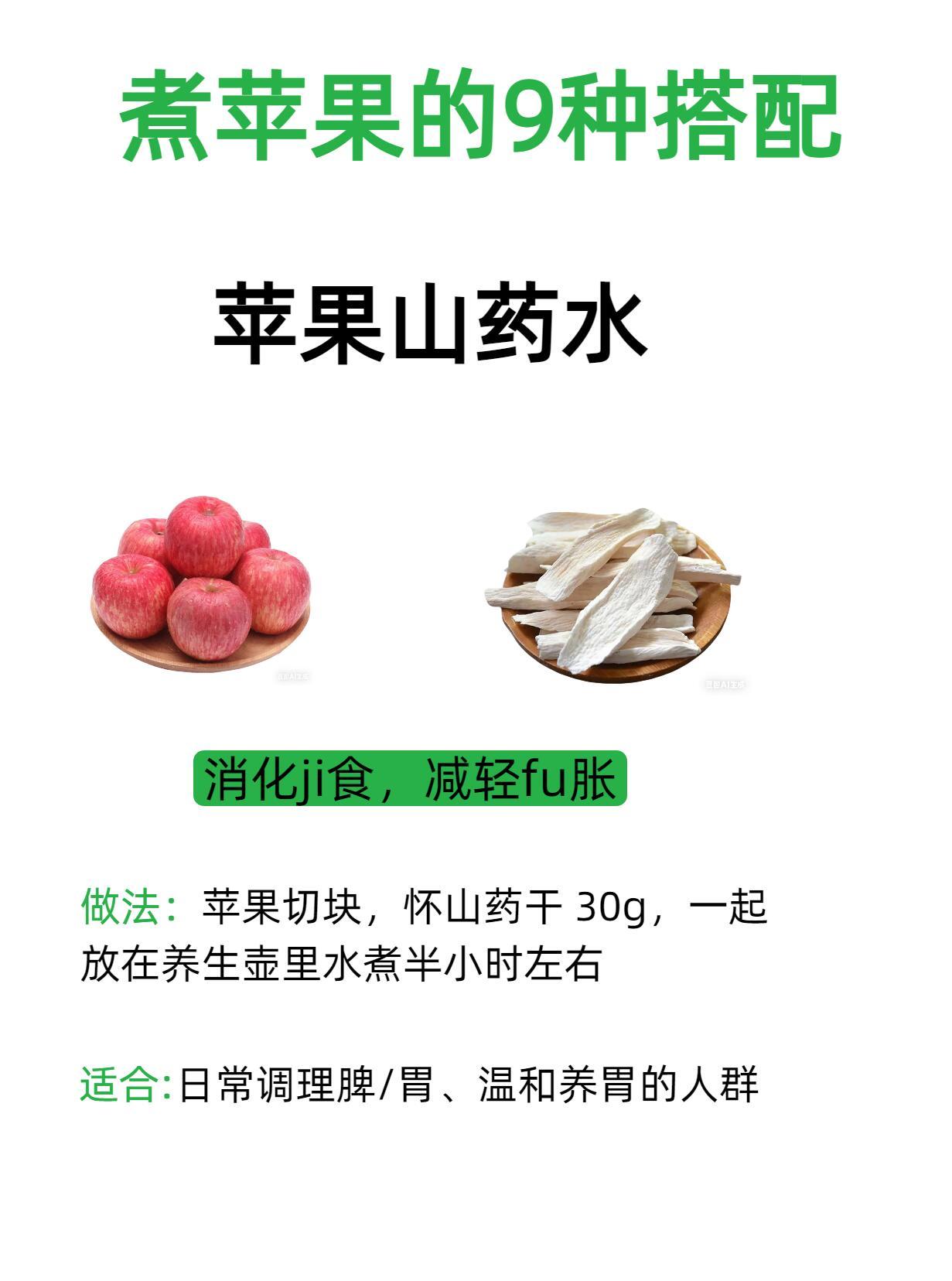 9款苹果水神仙搭配✨熬夜党喝出透亮好气色国医的精诚力量