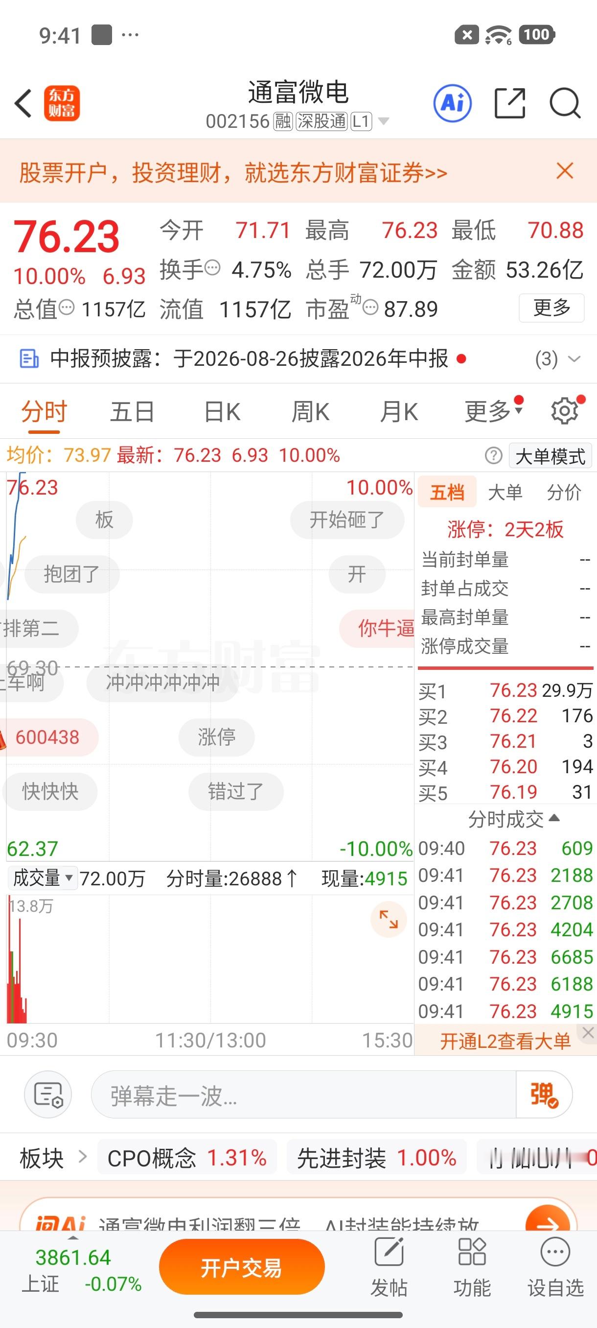 成功封板！🎉 恭喜跟上的伙伴，香槟已备好，一起庆祝胜利！评论178、点赞破10