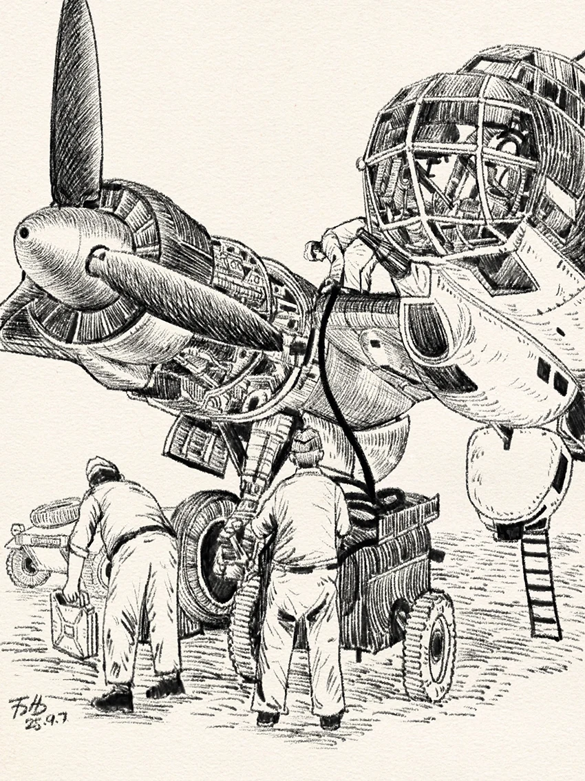 速写存档丨JU-88