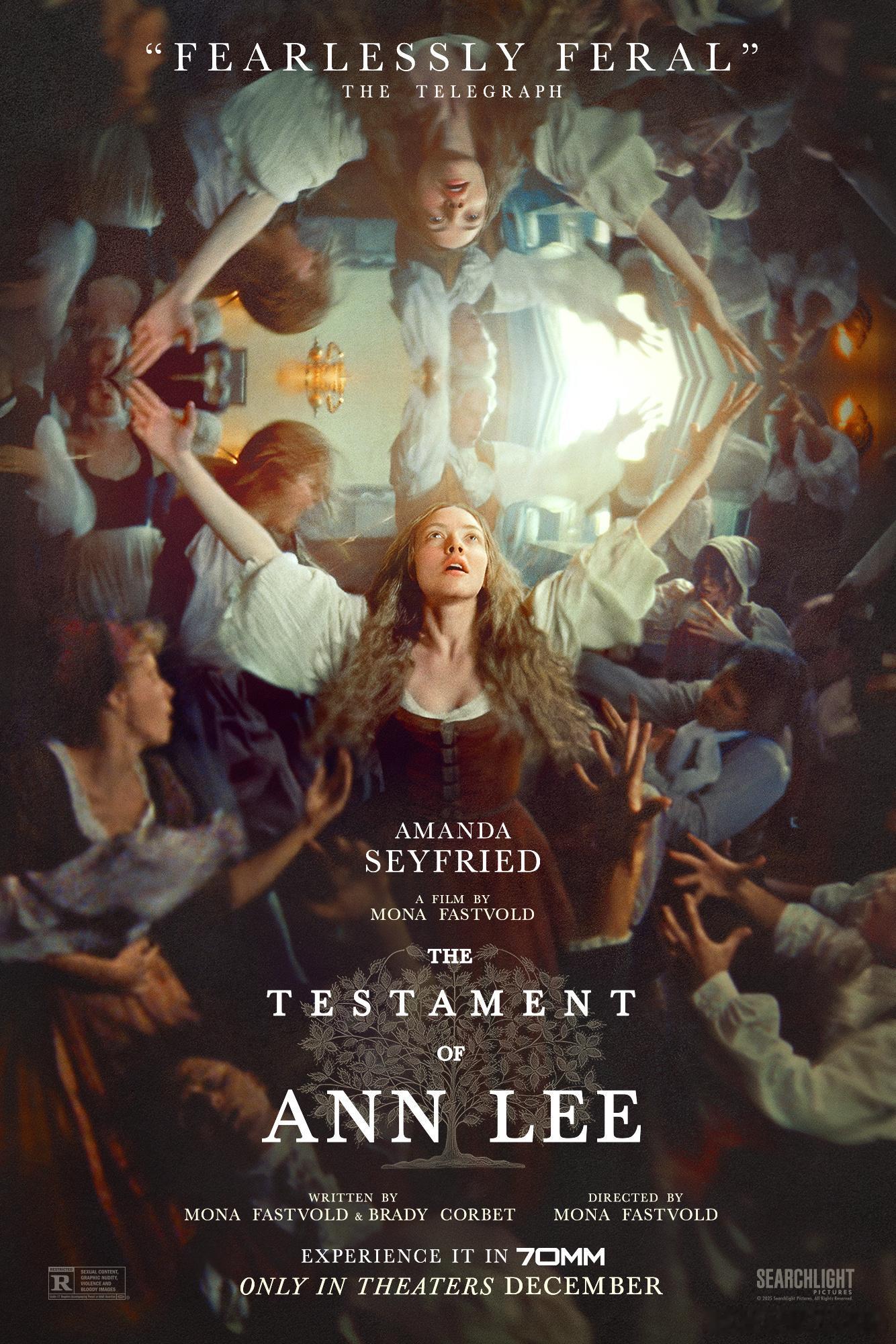 阿曼达塞弗莱德主演的新片《The Testament Of Ann Lee》发布