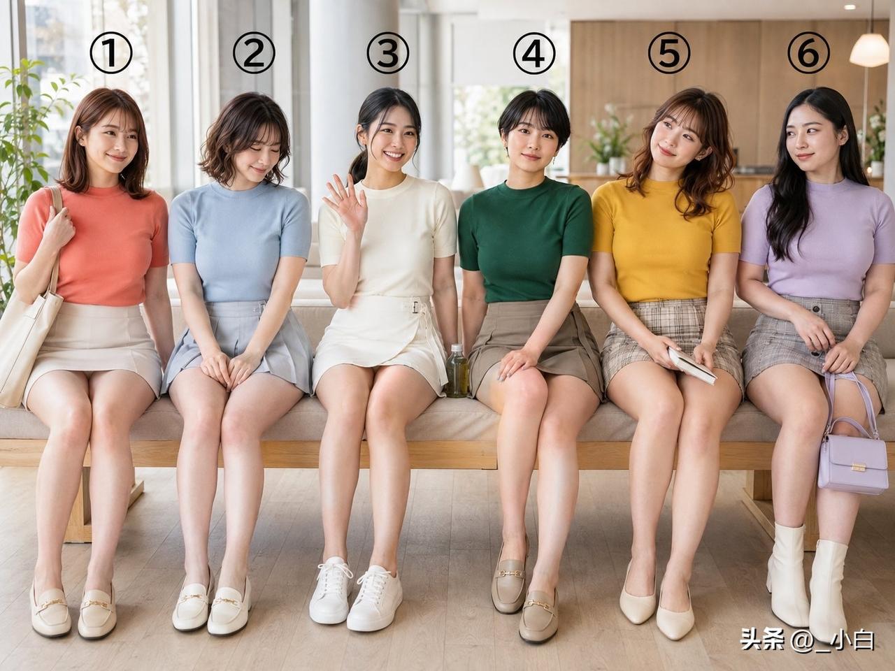 六位美女，谁最受欢迎？