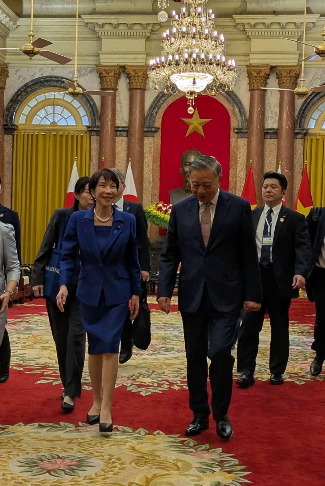 苏林为高市早苗举行欢迎午宴苏林高市早苗
