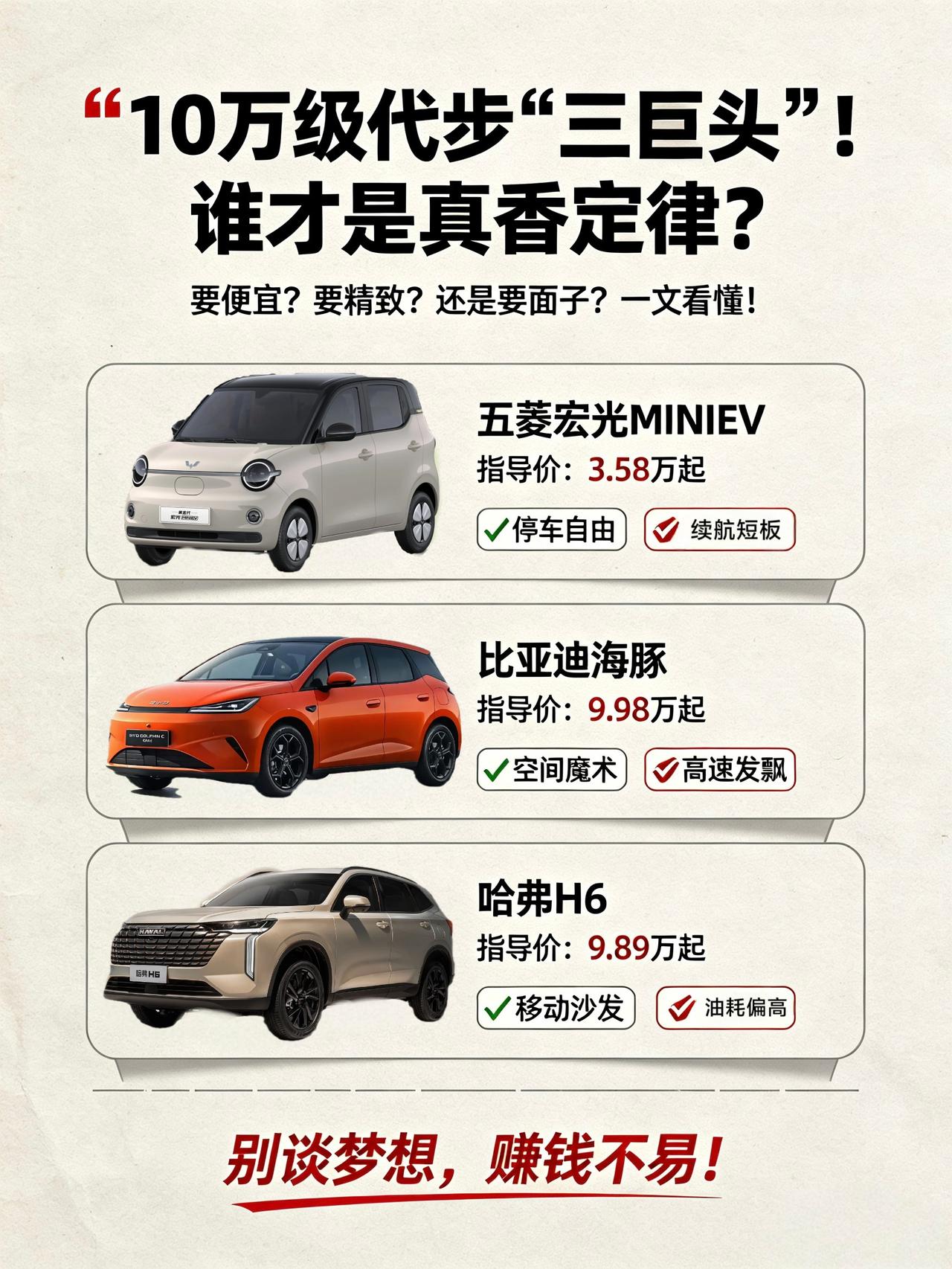 要啥自行车？这三台“街车”就是真理！（十万级代步三巨头）
别跟我扯什么零百加速、