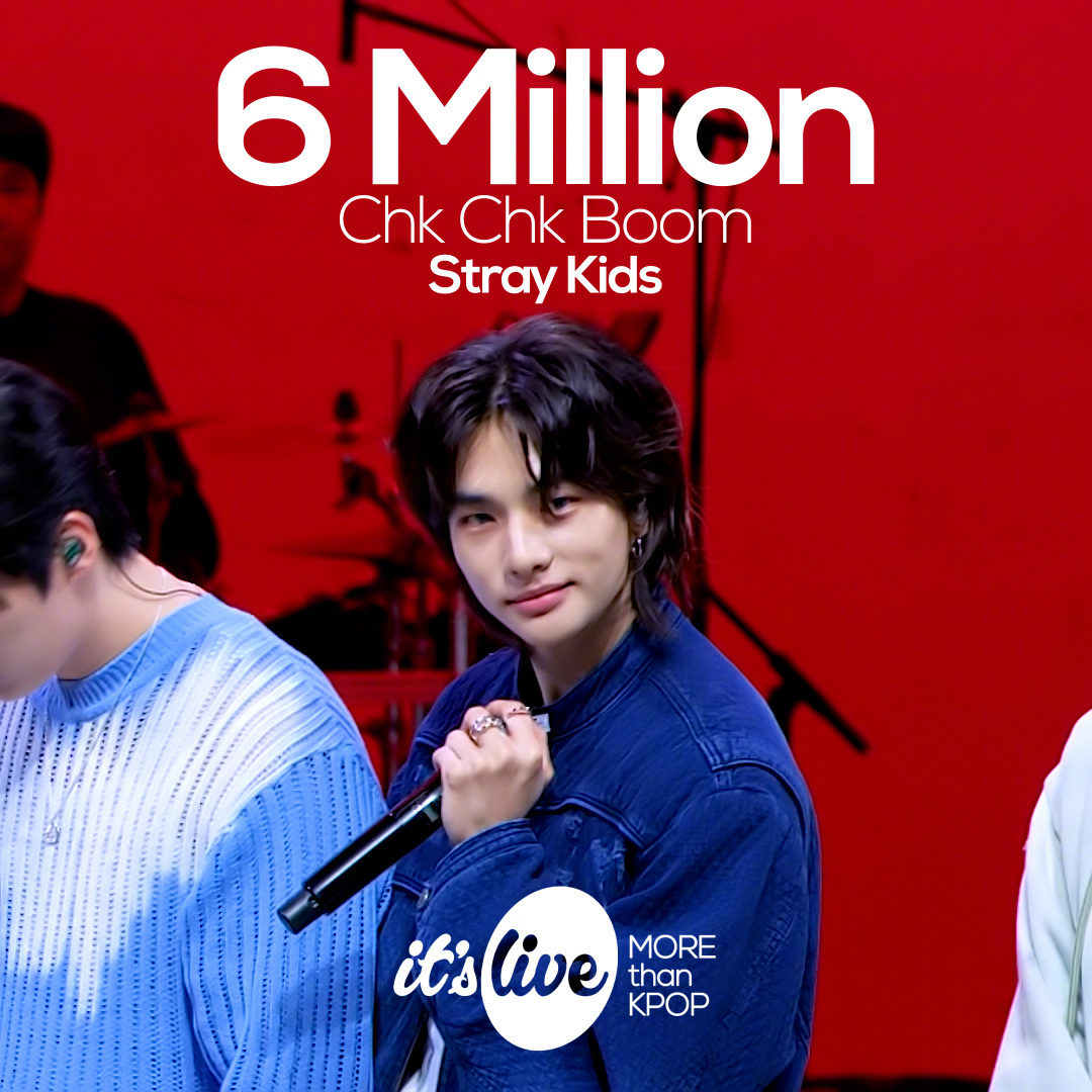 【Twi】it's Live官推更新，Stray Kids播放量突破600万🥳
